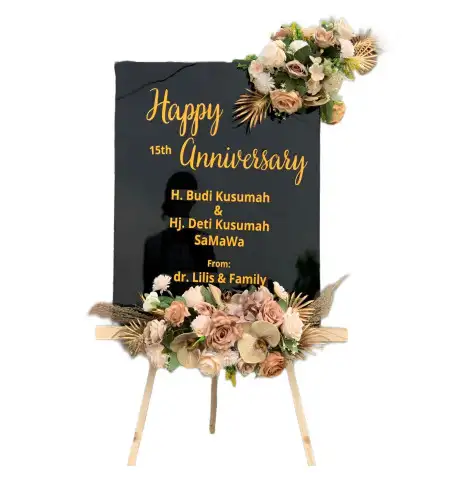 Papan Bunga Akrilik Bojongkeding